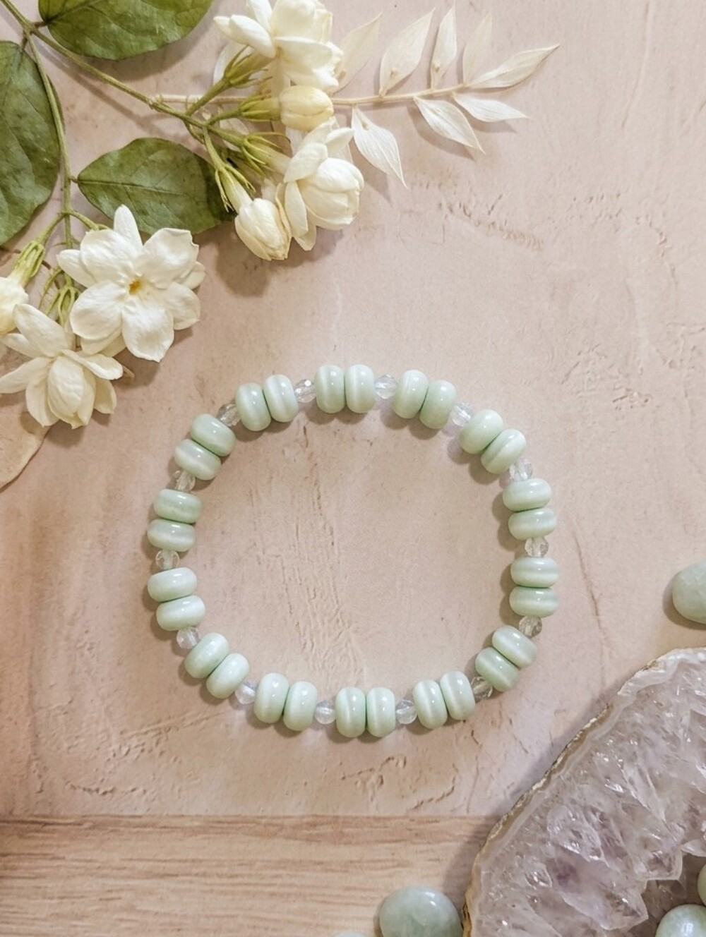Agate/Opalite Bracelet